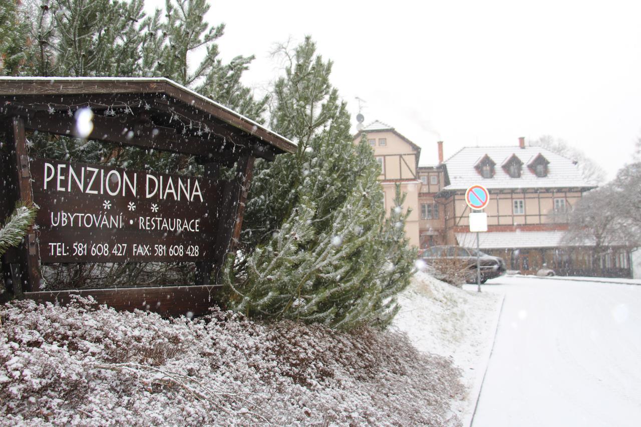 Penzion Diana Teplice nad Bečvou Exterior foto